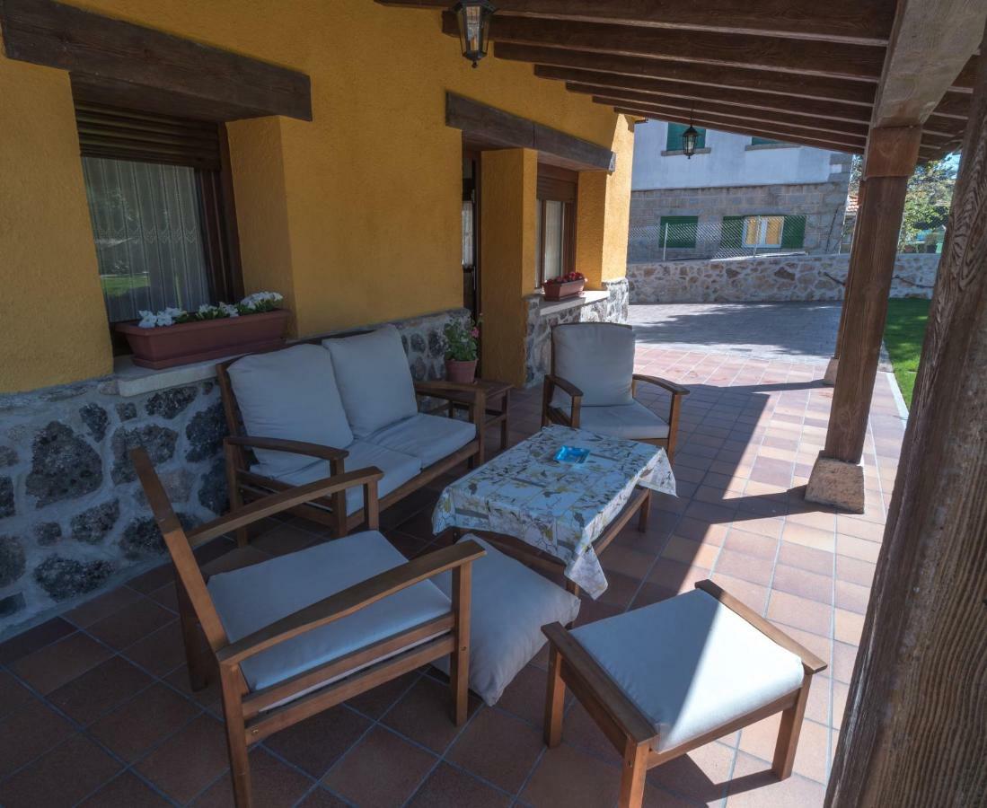 Casa Cantera Del Berrocal Ortigosa del Monte Bagian luar foto