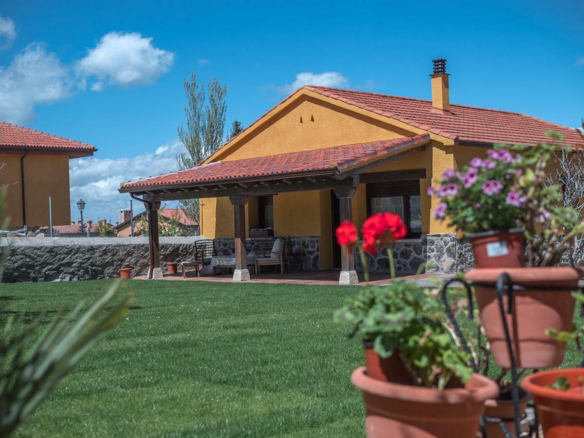 Casa Cantera Del Berrocal Ortigosa del Monte Bagian luar foto