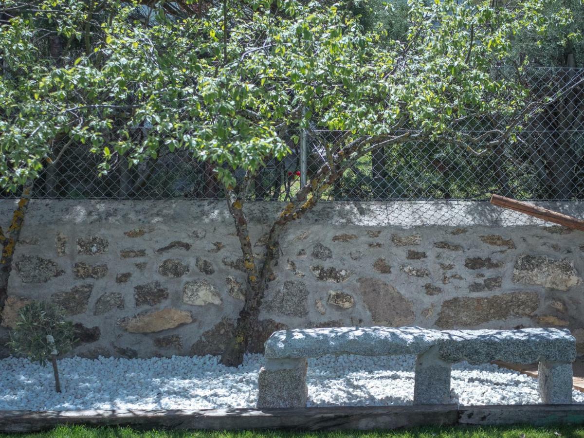 Casa Cantera Del Berrocal Ortigosa del Monte Bagian luar foto