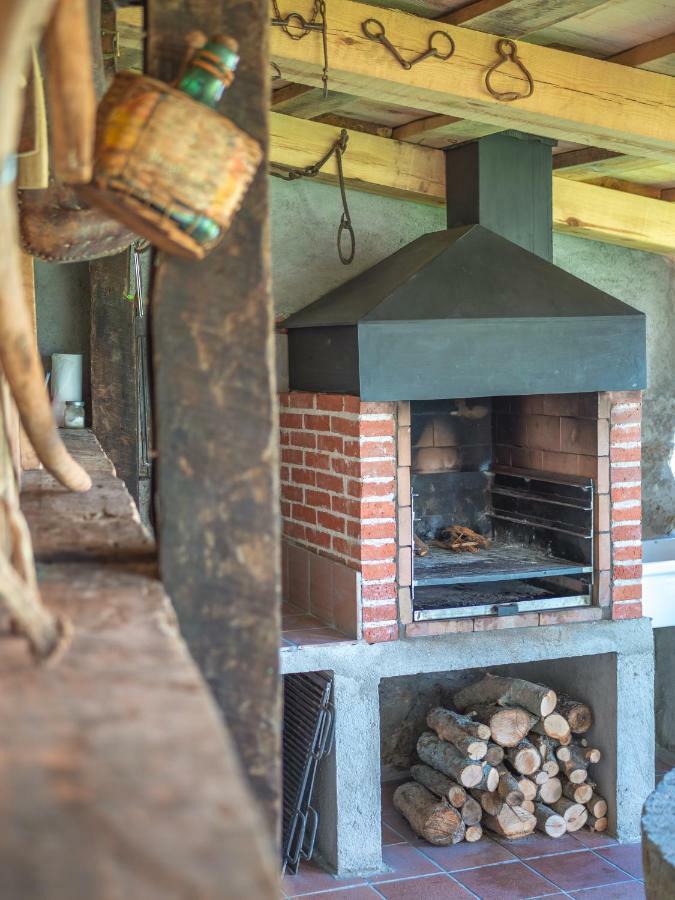 Casa Cantera Del Berrocal Ortigosa del Monte Bagian luar foto